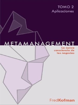 cover image of Metamanagement--Tomo 2 (Aplicaciones)